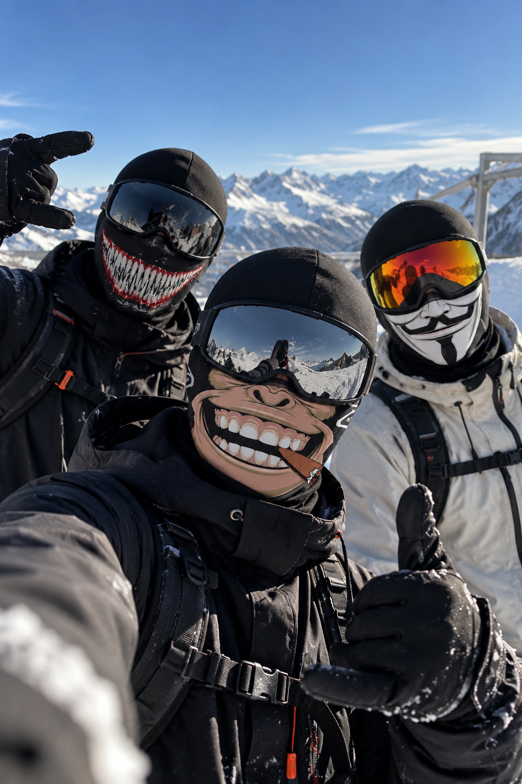 SKULLRIDE™ - SKIE & SNOWBOARDING BALACLAVA